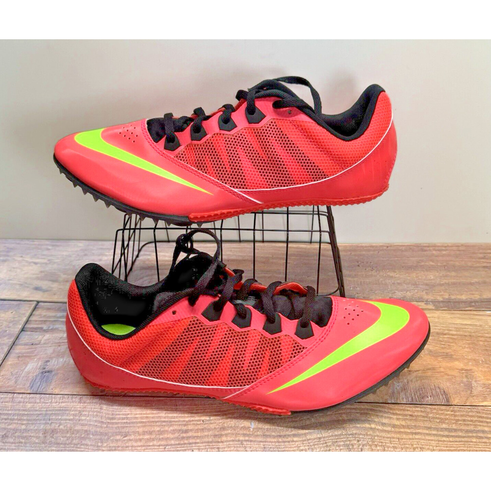 Nike Zoom Rival S7 Track Running 616313-603 Pink/Yellow Neon‎ Mens10.5/Womens 12
